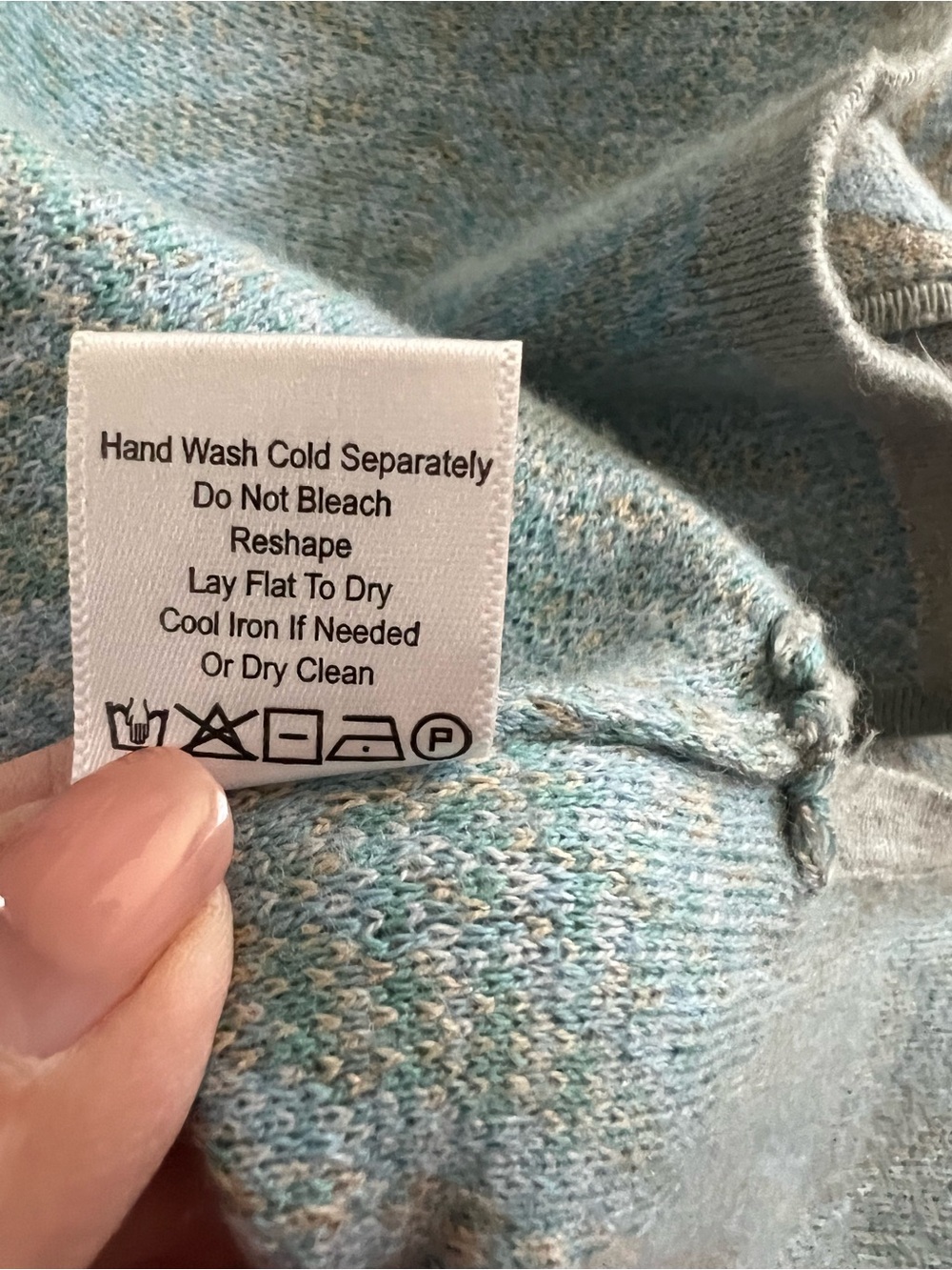 Sigrid Olsen Signature XL Blue Geometric Long Cardigan Silk Blend - Picture 4 of 5